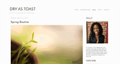 Desktop Screenshot of dryastoast.com